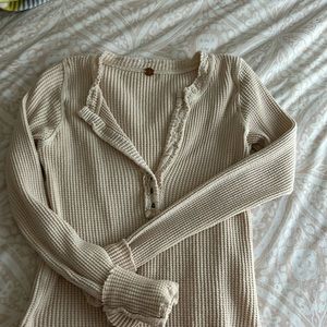 FP ONE COLT THERMAL HENLEY CROPPED